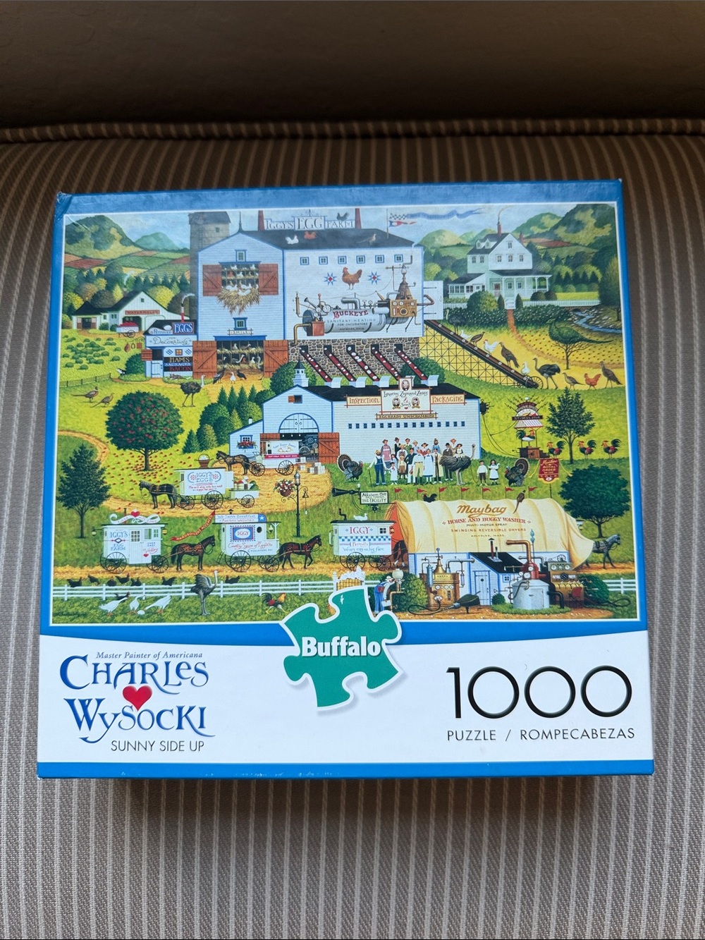 Sunny Side Up 1000-Piece Jigsaw Puzzle - Charles Wysocki
